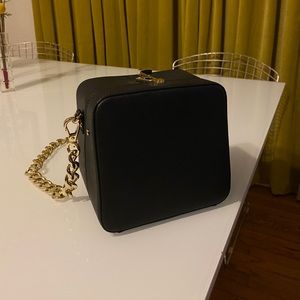 The Daily Edited Vegan Cube Bag in Black